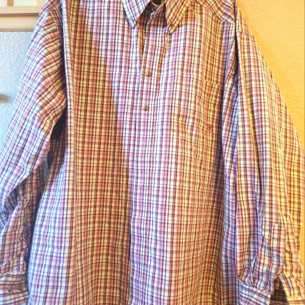 Beautiful Ariat button up shirt